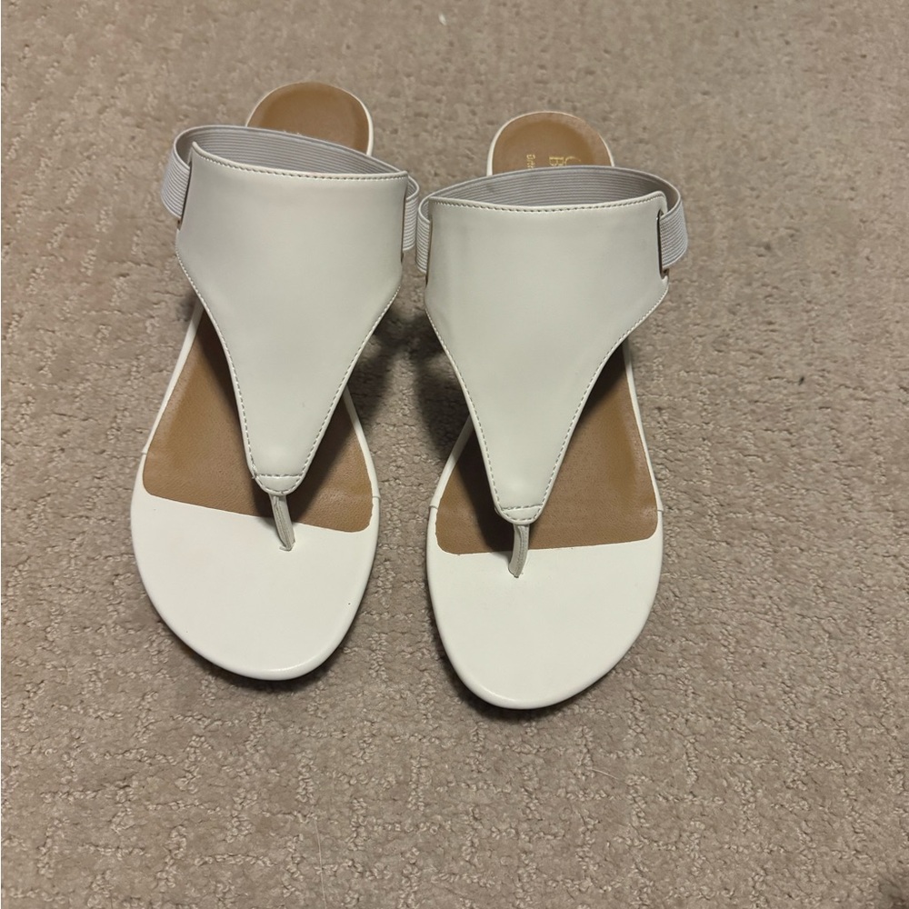 Croft & Barrow White Women's Sandals